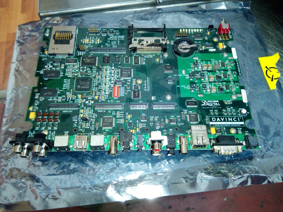 Módulo de evaluación Spectrum Digital DAVINCI 508160 con disco duro Foto 1 de 1