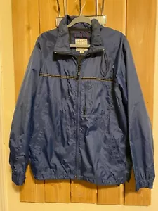 Chaqueta con capucha Old Navy para hombre azul viento y lluvia talla L nueva sin etiquetas - Imagen 1 de 3
