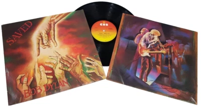 Bob Dylan "Saved" 1980 Aust 1st.Press Excellent Vinyl LP - Image 1 of 4