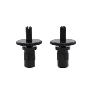 Tachuelas de puente Musiclily Pro negras M4 Nashville Tune-o-matic para guitarra LP SG - Imagen 1 de 6