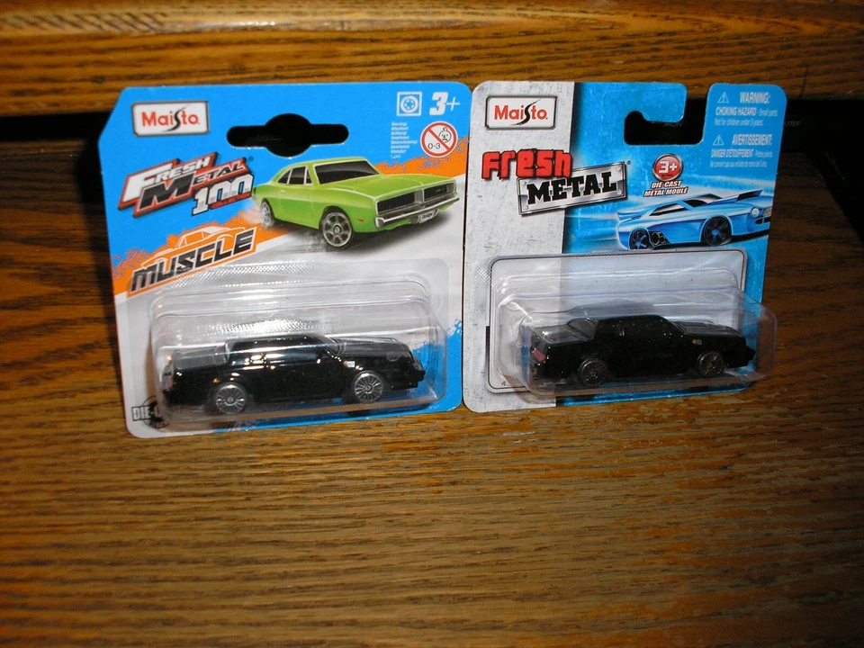 ИЗЯЩНЫЙ РЕДКИЙ лот из 2 различных Maisto Buick Regal Grand Nationals черный Бесплатная доставка - Изображение 1 из 4