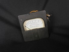 Vintage Ge Decibel Meter Gauge Ham Radio Parts