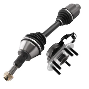 CV Axle Shaft & Wheel Bearing Hub For Ram 1500 2012-2018 66-3740HD 4779829AD - Foto 1 di 12