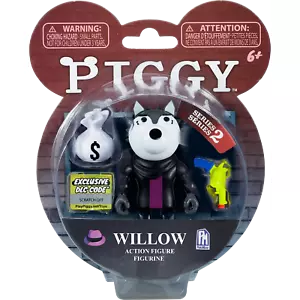 PIGGY WILLOW 3.5” Series 2 Action Figure Toys Wolf Roblox w/ DLC Exclusive Code! - Picture 1 of 5