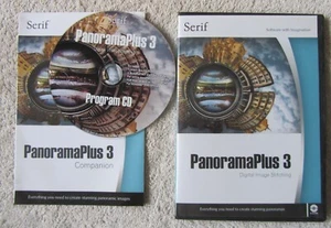 Serif PanoramaPlus 3 PC CD plus companion Booklet - digital image stitch 2006 - Picture 1 of 4