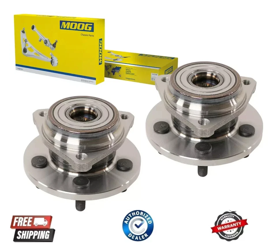 Conjunto de cojinete de cubo de rueda delantera MOOG para Jeep Grand Cherokee Wrangler Tj 2 Foto 1 de 1