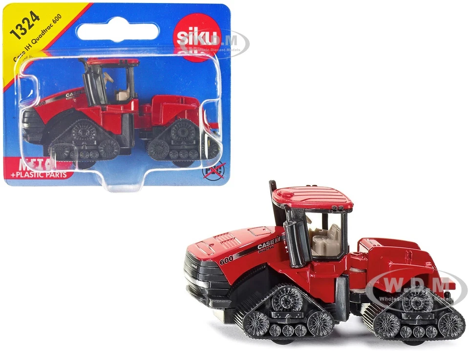 SIKU 1324 Case IH Quadtrac 600 Red Diecast Car Su1324