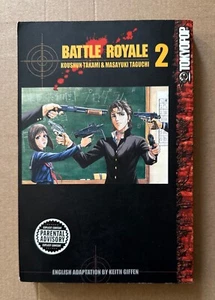 BATTLE ROYALE Vol. 2 : Koushun Takami & Masayuki Taguchi 2003 TOKYOPOP Paperback - Picture 1 of 2
