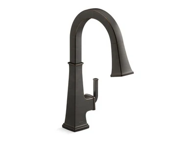 Kohler 23830-2BZ - RIFF Grifo de cocina extraíble de 3 funciones - Bronce frotado con aceite Foto 1 de 4
