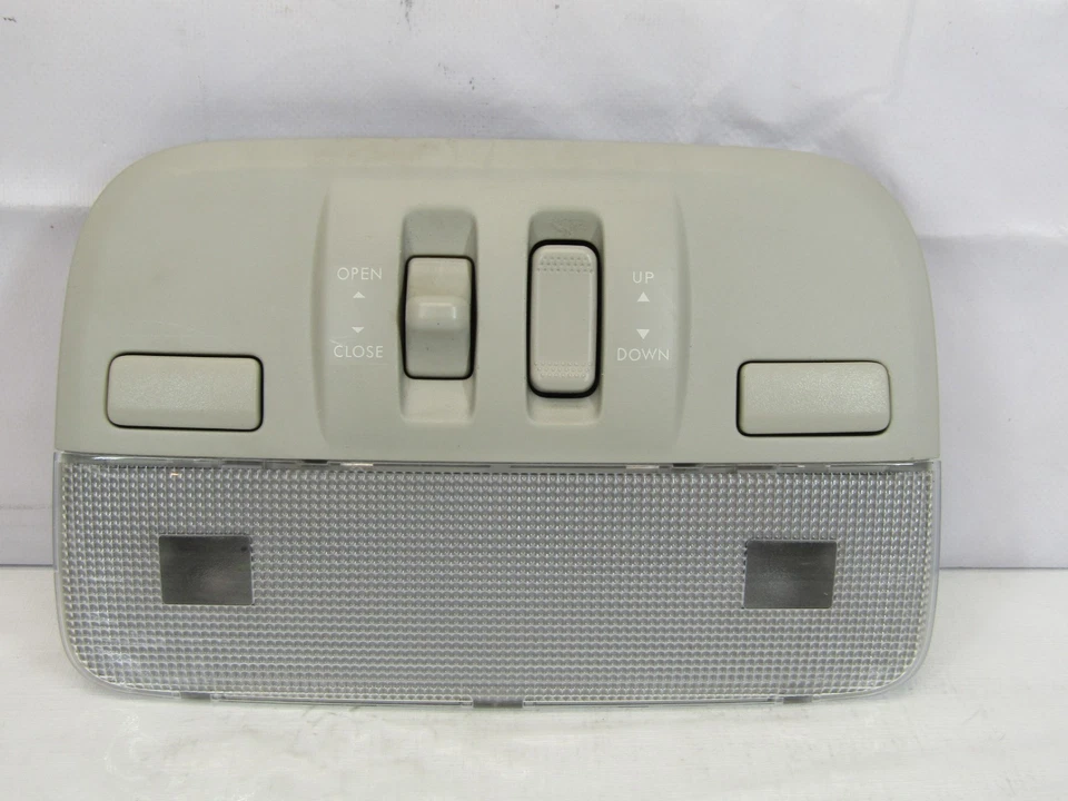 2010 Subaru Impreza накладная карта купол лампа люк переключатель в сборе серый оригинальный - Изображение 1 из 4