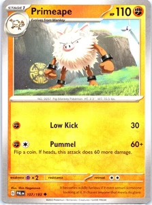 Miscellaneous Cards & Products Primeape #107/193 - Picture 1 of 2