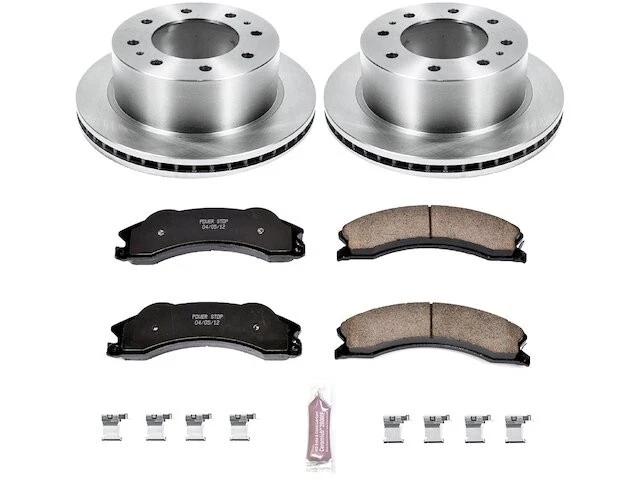 Kit Pastilla Freno Trasero y Rotor 34NTTS89 para Sierra 2500 HD 3500 2011 2012 2013 Foto 1 de 1