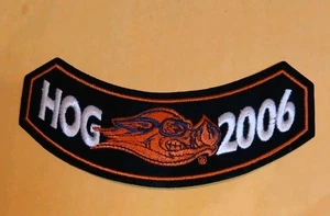Harley Davidson 2006 HOG Iron-on/Sew-on Patch Approx 6” x 2.5” NOS Harley Owner - Picture 1 of 2