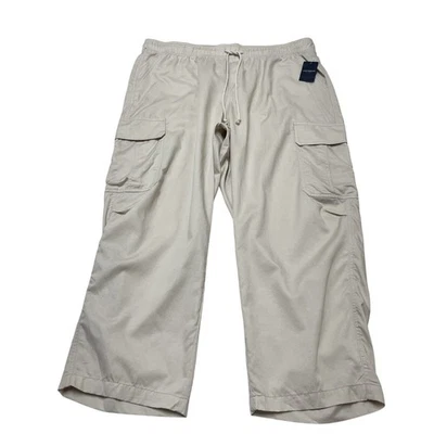 Pantalones cargo Lucky Brand para mujer XL tostado marfil ligero mezcla de algodón Foto 1 de 4