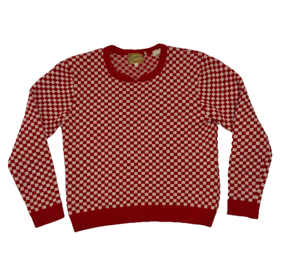 Levi Strauss Ropa Deportiva De Colección Ropa Suéter a Cuadros Mujer XS Lana Foto 1 de 4