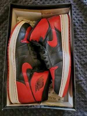 Air Jordan Alpha 1 Bred-392813-001. Hombre talla 12. Foto 1 de 4