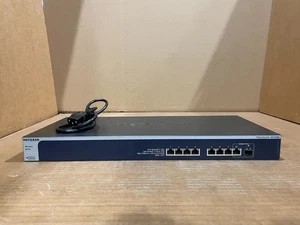 Netgear XS708E 8-Port 10-Gigabit Prosafe Plus Ethernet Network Switch - Picture 1 of 3