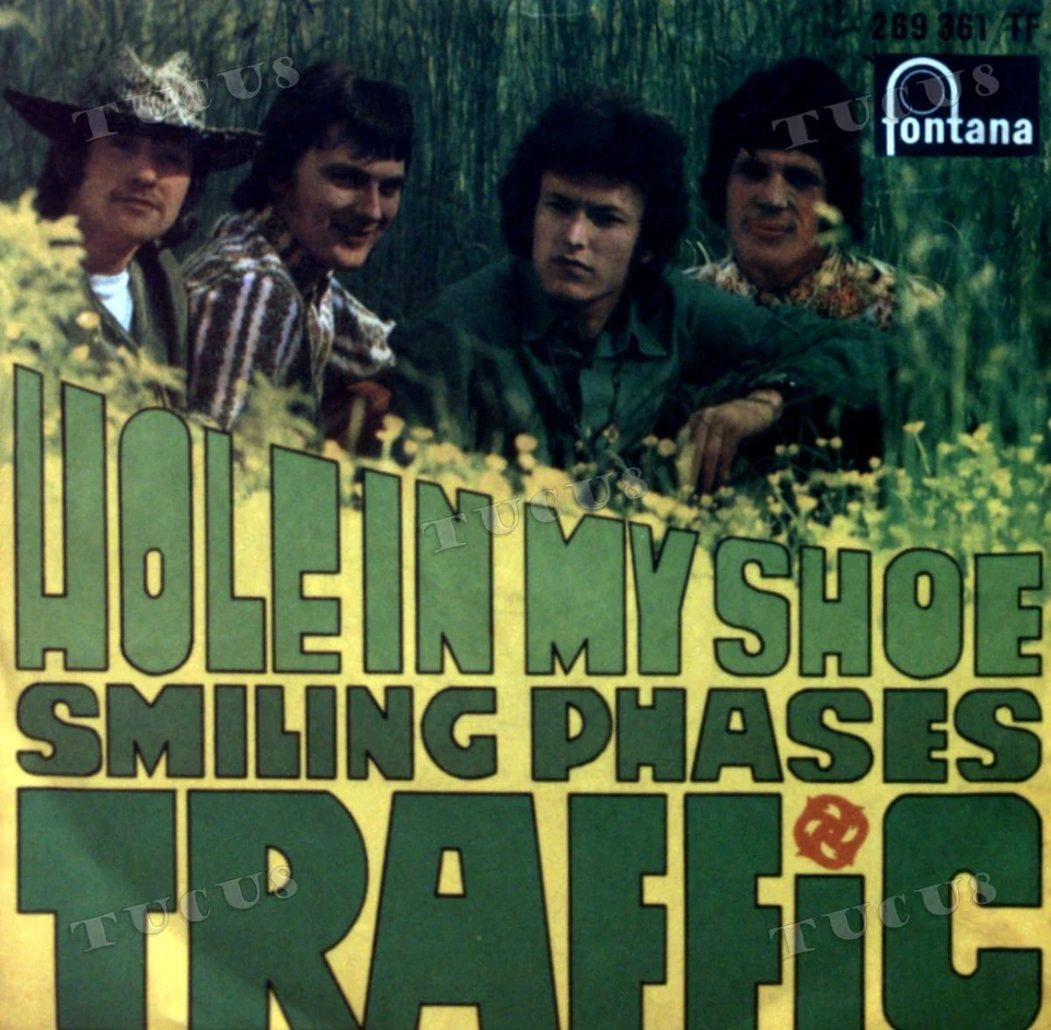 Traffic - Hole In My Shoe / Smiling Phases 7" (VG/VG) .* - Image 1 of 1