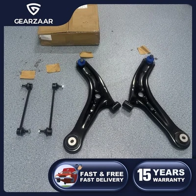 FOR FORD FIESTA MK7 PAIR FRONT WISHBONES ARMS LINKS 2008-2018 8V513051BB - Image 1 of 4