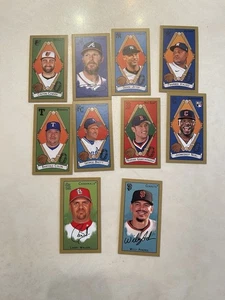 2025 Topps T205 Piedmont Lot Of 10; No Dups; Jeter, Brett, Garciaparra - Picture 1 of 2