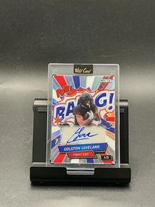 2025 Leaf Wild Card Colston Loveland 1/3 Autograph - Bild 1 von 2