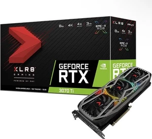 PNY GeForce RTX 3070 Ti XLR8 Gaming REVEL EPIC-X RGB Triple Fan 8GB GDDR6X... - Bild 1 von 8
