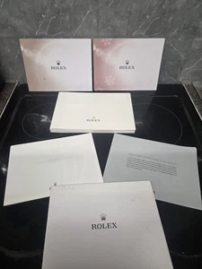 Booklets Brochures Catalogue Prices & Serial Numbers ROLEX Watches etc - Picture 1 of 14