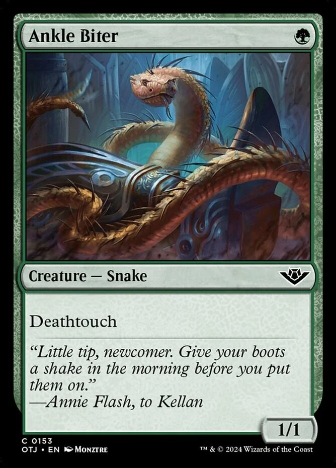 x1 Ankle Biter - Outlaws of Thunder Junction - NM - MTG - Image 1 of 1