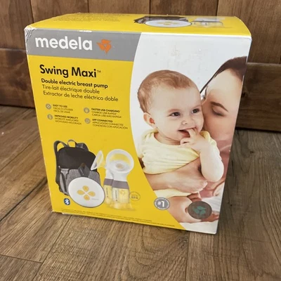 NEW Sealed MEDELA Swing Maxi Portable Double Electric Breast Pump Breastfeeding - Image 1 of 4