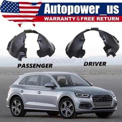 Ajuste para Audi Q5 SQ5 2009-2017 guardabarros interior delantero izquierdo + derecho protector contra salpicaduras Foto 1 de 4