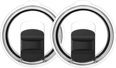 BRANDED 2 Pack Tumbler Lids for Yeti 20 Oz Magnetic Replacement Covers, for 20 Oz Tumble