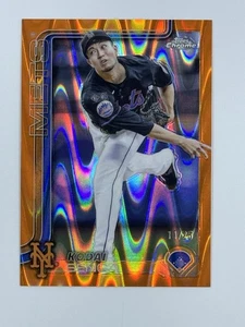 2025 Topps Chrome Kodai Senga #246 Orange RayWave 11/25 - Picture 1 of 2