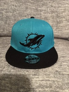 MIAMI DOLPHINS New Era 9FIFTY Team Colors Snapback Adjustable Hat Cap FREE SHIP - Picture 1 of 3