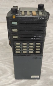 iCom IC-2GAT Handheld VHF FM Transceiver Radio AFJ9XU IC-2GAT AS IS UNTESTED #FB - Picture 1 of 10