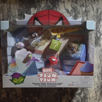 Marvel Tsum Tsum Spidey-Sense hormigueo! Juego Temático Deluxe Nuevo en Caja Foto 1 de 2