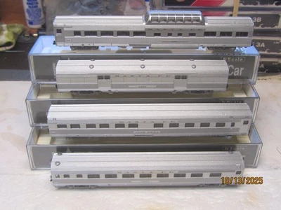 N KATO ATSF 4 CAR PASSENGER SET B #2 ONLY  MANY MORE TO COME SANTA FE - Image 1 of 4