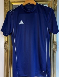 adidas Men's Aeroready Training Shirt Navy Blue, Size Small Soccer Athletics EUC - Picture 1 of 9