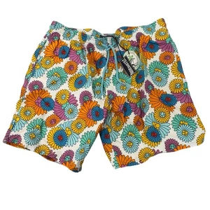Vilebrequin Marguerites NEU Herren 5XL mehrfarbig Blumenmuster 8,5" Schrittlänge Badehose - Bild 1 von 5