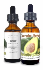 Icecube Herbals Triple Extracted Avocado Pit 2 oz. TINCTURE - Picture 1 of 4