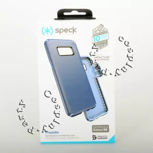 Speck Presidio Shockproof Hard Case Cover For Samsung Galaxy S8 - Marine Blue - Picture 1 of 4