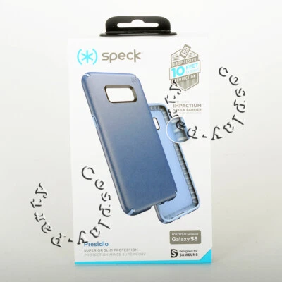 Funda rígida a prueba de golpes Speck Presidio para Samsung Galaxy S8 - azul marino Foto 1 de 4