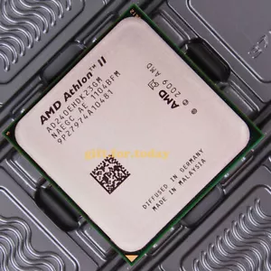 Original AMD Athlon II X2 240e 2.8 GHz Dual-Core (AD240EHDK23GM) Processor CPU - Picture 1 of 1