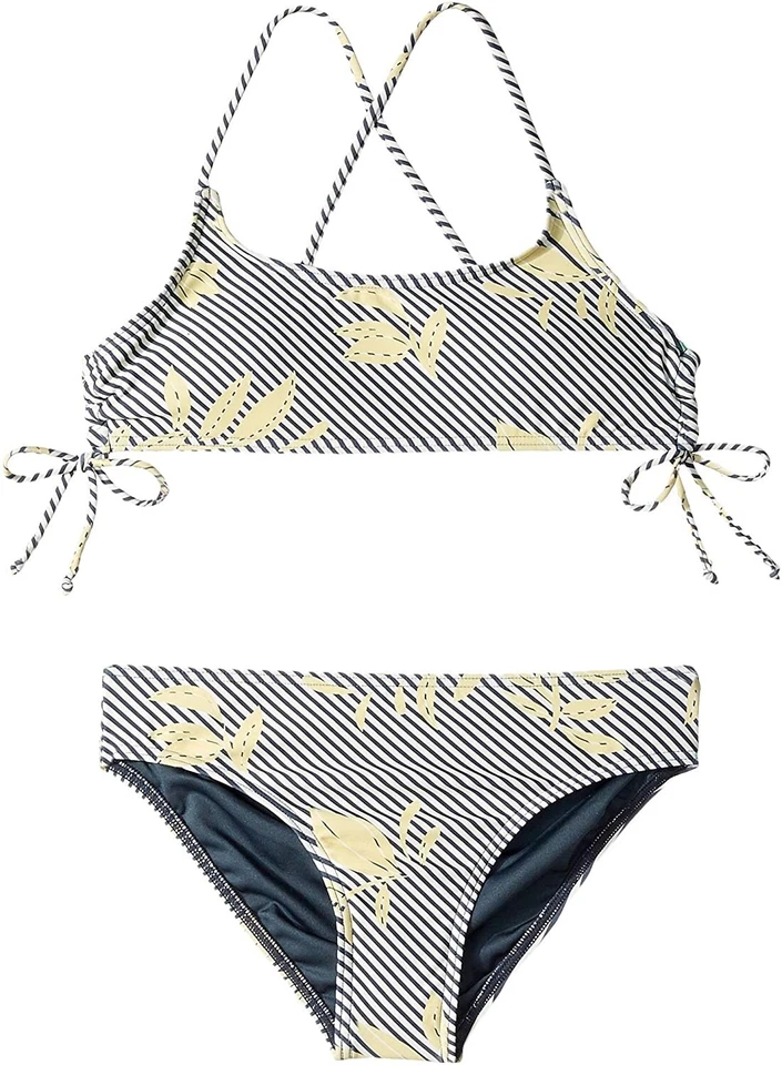 Bikini O'Neill Ren Bralette para niñas dos verde azulado profundo talla 10 niños grandes Foto 1 de 1