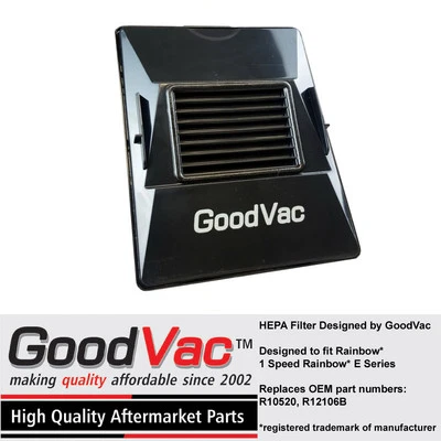 GENERIC GoodVac Replacement Filter Made to Fit Rainbow E-Series Vacuums # R10520 R12106