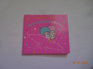 Libro adesivi Sanrio Little Twin Stars Kiki & Lala 1976 nuovo vintage - Foto 1 di 2