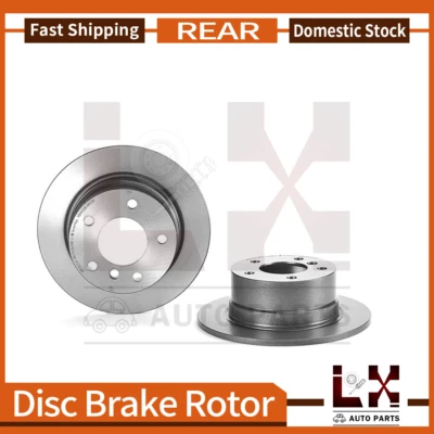 Комплект задних высокопроизводительных оригинальных тормозных дисков Brembo для BMW Z3 1996 1997 1998 1999 - Изображение 1 из 4