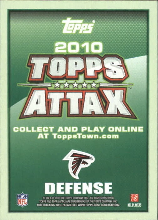 B5801- 2010 Topps Attax FB Card #s 1-220 +Inserts -You Pick- 15+ FREE US SHIP - Image 1 of 1
