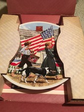 Bradford Exchange Knowles 4th of July Plate