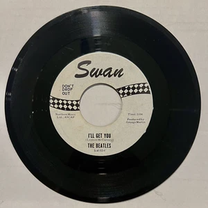 The Beatles “I’ll Get You/——” Swan One Sided Promo 45 Rare - Picture 1 of 2