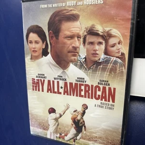 My All-American (DVD, 2015) Brand New Sealed Movie - Aaron Eckhart - True Story - Picture 1 of 6